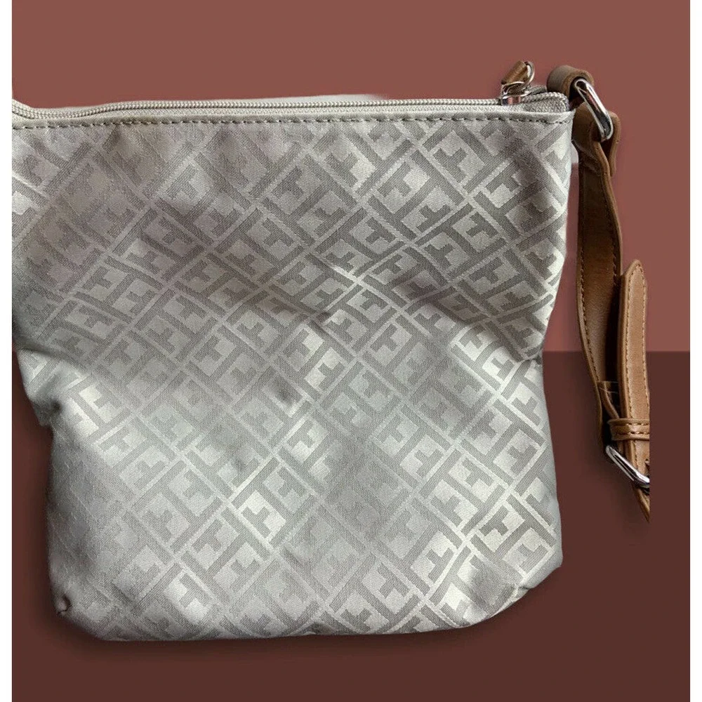 TOMMY‎ HILFIGER Gray Handbag Crossbody Purse